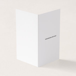 Clean White Minimalist Sister Birthday Card