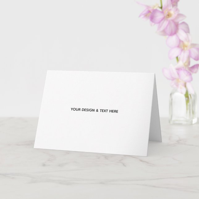 Clean White Minimalist Son Graduation Card (Orchid)