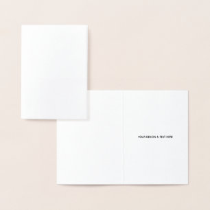 Clean White Minimalist Teacher Thank You Card