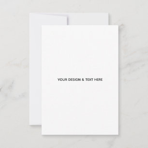 Clean White Minimalist Teacher Thank You Card