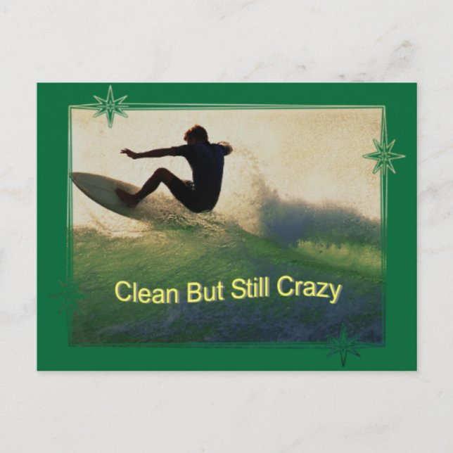 Cleanandcrazy Postcard (Front)