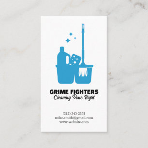 Cleaner Equipment Home Services Business Card