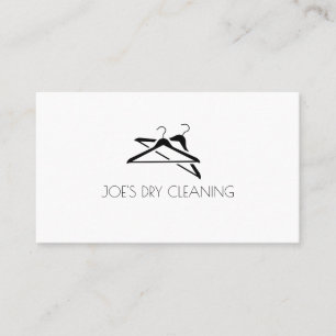 Cleaners Dry Cleaning Business Card Template