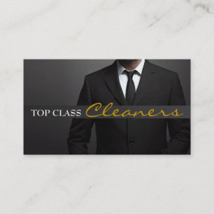 Cleaners, Dry Cleaning, Laundry Business Card