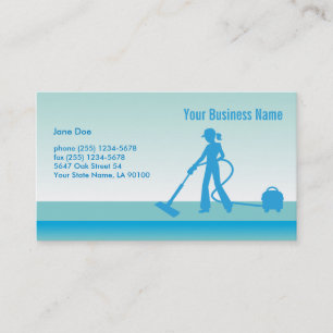 Cleaning Business Card