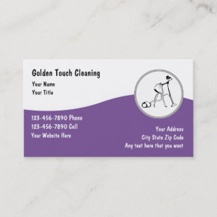Cleaning Business Cards
