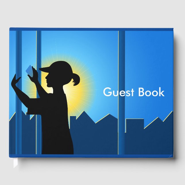 Cleaning Business Guest Book (Front)