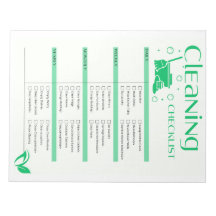 Cleaning Checklist, Chore chart, Home cleaning