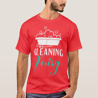 Cleaning Fairy Janitor Custodian  T-Shirt