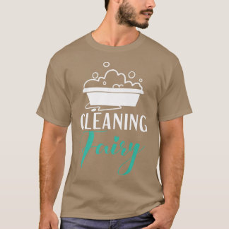 Cleaning Fairy Janitor Custodian T-Shirt