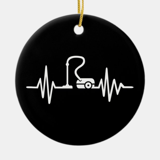 Cleaning frequency ceramic tree decoration (Front)