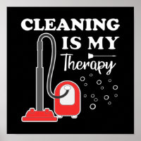 Cleaning Is Therapy Housekeeper Housekeeping Clean