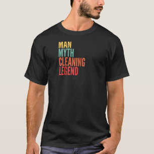 Cleaning  Man Myth Cleaning Legend Raglan T-Shirt