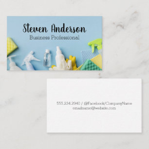Cleaning Products and  Business Card