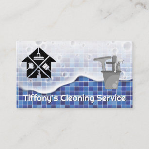 Cleaning Products   Soap   Home Services Business Card