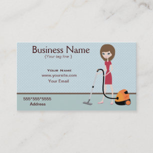 Cleaning service  Business Card