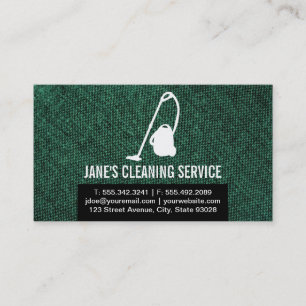 Cleaning Service Business Card