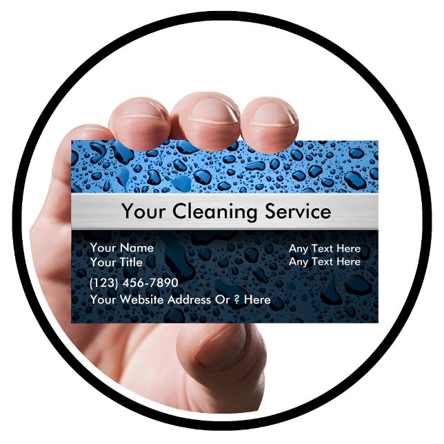 Cleaning Service Business Cards (Creator Uploaded)