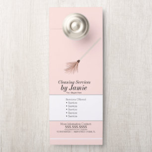 Cleaning Service Business  Door Hanger