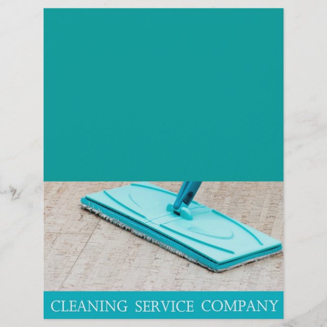 Cleaning service flyer (Front)
