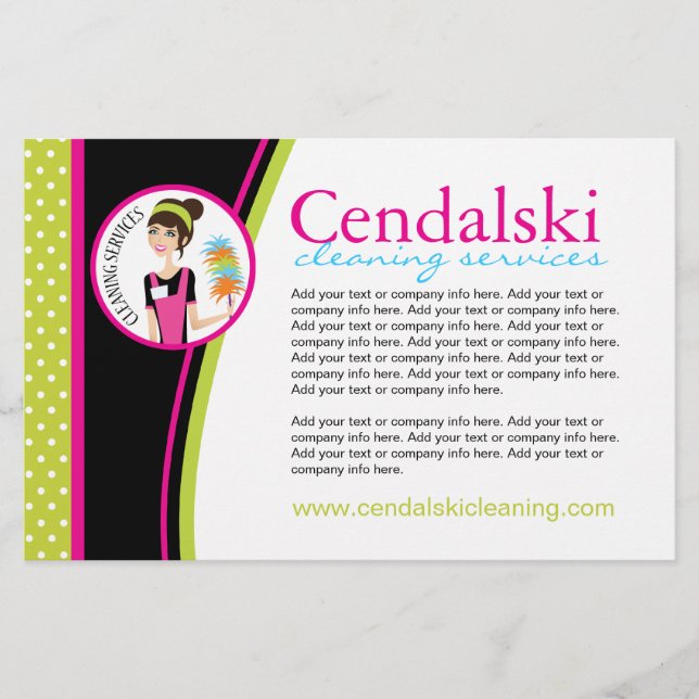 Cleaning Service Flyer (Front)