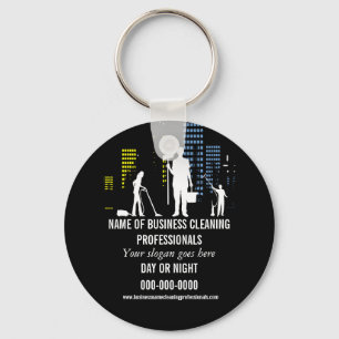 Cleaning Service professional PERSONALIZE Key Ring