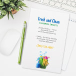 Cleaning Service Supplies Bucket Housekeeping Flyer<br><div class="desc">Cleaning supplies bucket housekeeping service business advertising flyer. Personalise this with your own business information to make it your own!</div>