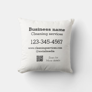 Cleaning services add number website email address cushion