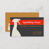 Cleaning Services Business Card (Front/Back)