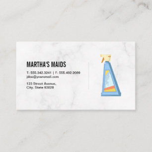 Cleaning Services Business Card
