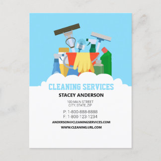 Cleaning Services   Postcard
