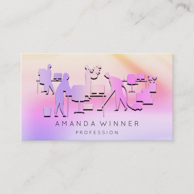 CLEANING SERVICES REMOVALS STORAGE HOUSEKEEPING APPOINTMENT CARD (Front)