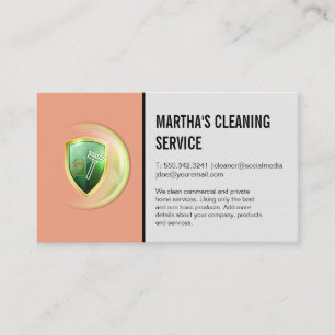Cleaning Services Supplies Cleaners Business Card