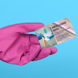 Cleaning Services   Supplies   Maids Business Card
