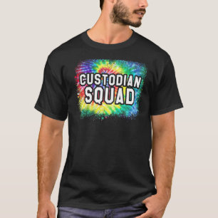 Cleaning Staff Custodian Squad Crew Appreciate Cus T-Shirt