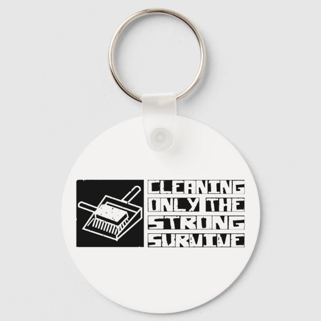 Cleaning Survive Key Ring (Front)