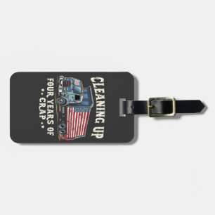 Cleaning up Your 4 years Trump Garbage Inaguration Luggage Tag