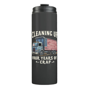 Cleaning up Your 4 years Trump Garbage Inaguration Thermal Tumbler