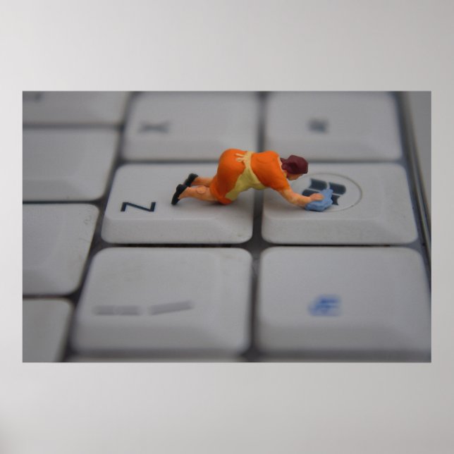 Cleaning Windows Poster (Front)