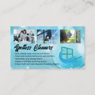 Cleaning Workers Business Card