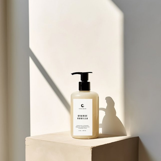 Cleanser Big Pump Bottle Label (Creator Uploaded)