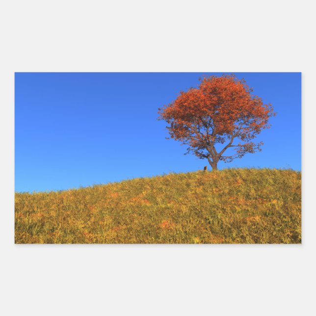 Clear Autumn Day Stickers (Front)