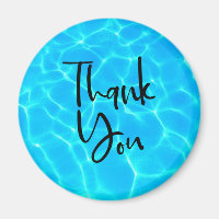 Clear Blue Pool Water Photo Thank You