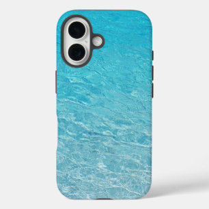 Clear Blue Sea iPhone 16 Case