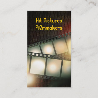 Clear Cels Filmmaker Videographer Vertical Card