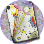 Clear Connection (1925) - Wassily Kandinsky Art -  iPad Pro Cover<br><div class="desc">This iPad Pro Cover features a colourful 1925 abstract art image by Wassily Kandinsky for 8th/9th Gen iPad w/ 10.2" Retina and Apple 10.5" iPad Pro, (other sizes/models may be available). This image CANNOT be removed but can be vertically a bit to attain your preferred view. Personalise with custom text...</div>