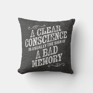 Clear Conscience Cushion
