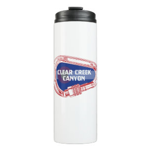 Clear Creek Canyon Colorado Climbing Carabiner Thermal Tumbler
