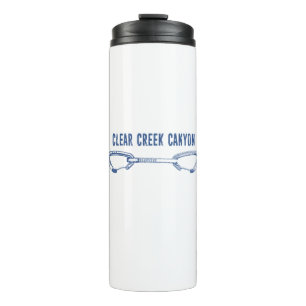 Clear Creek Canyon Colorado Climbing Quickdraw Thermal Tumbler