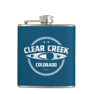 Clear Creek, Colorado Hip Flask